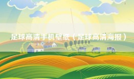 足球高清手机壁纸（足球高清海报）